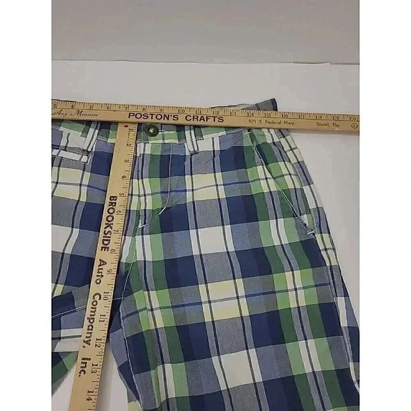 American Eagle Outfitters Shorts Men's Size 30 Prep Fit Madres Plaid - Picture 3 of 6